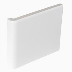 Field Tile Corner - External Brilliant White