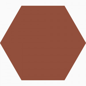 Hexagon 127 mm - Red