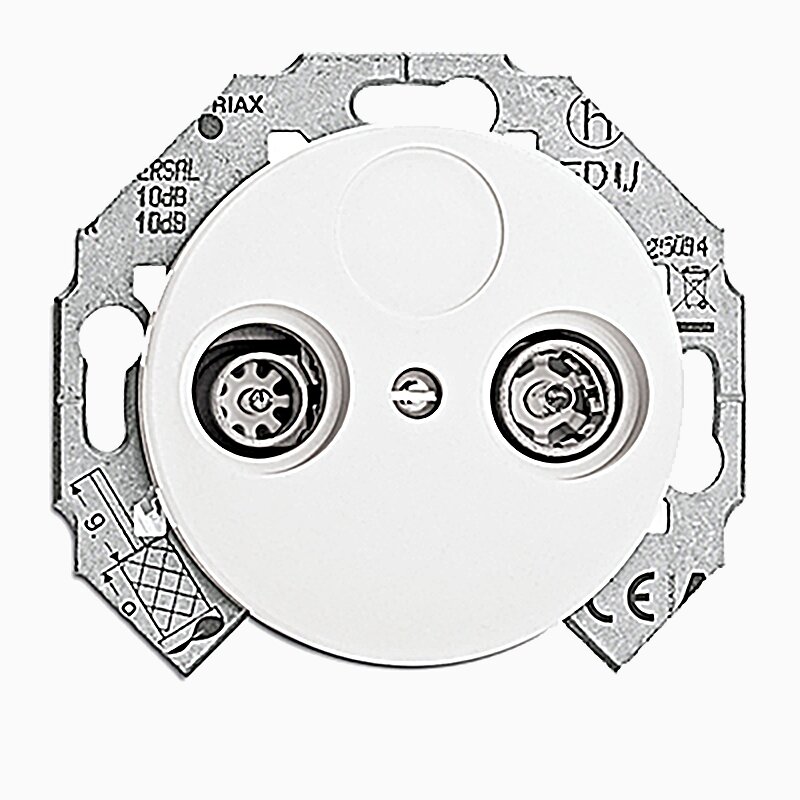 Product Image for Antennuttag vit porslin insats