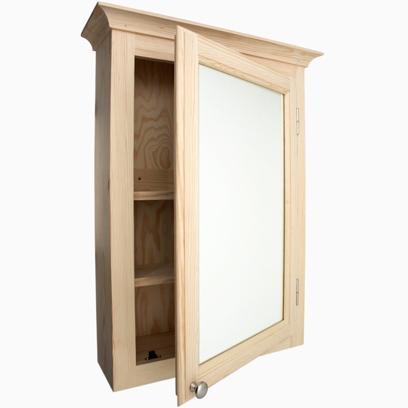 Product Image for Badrumsskåp furu höger