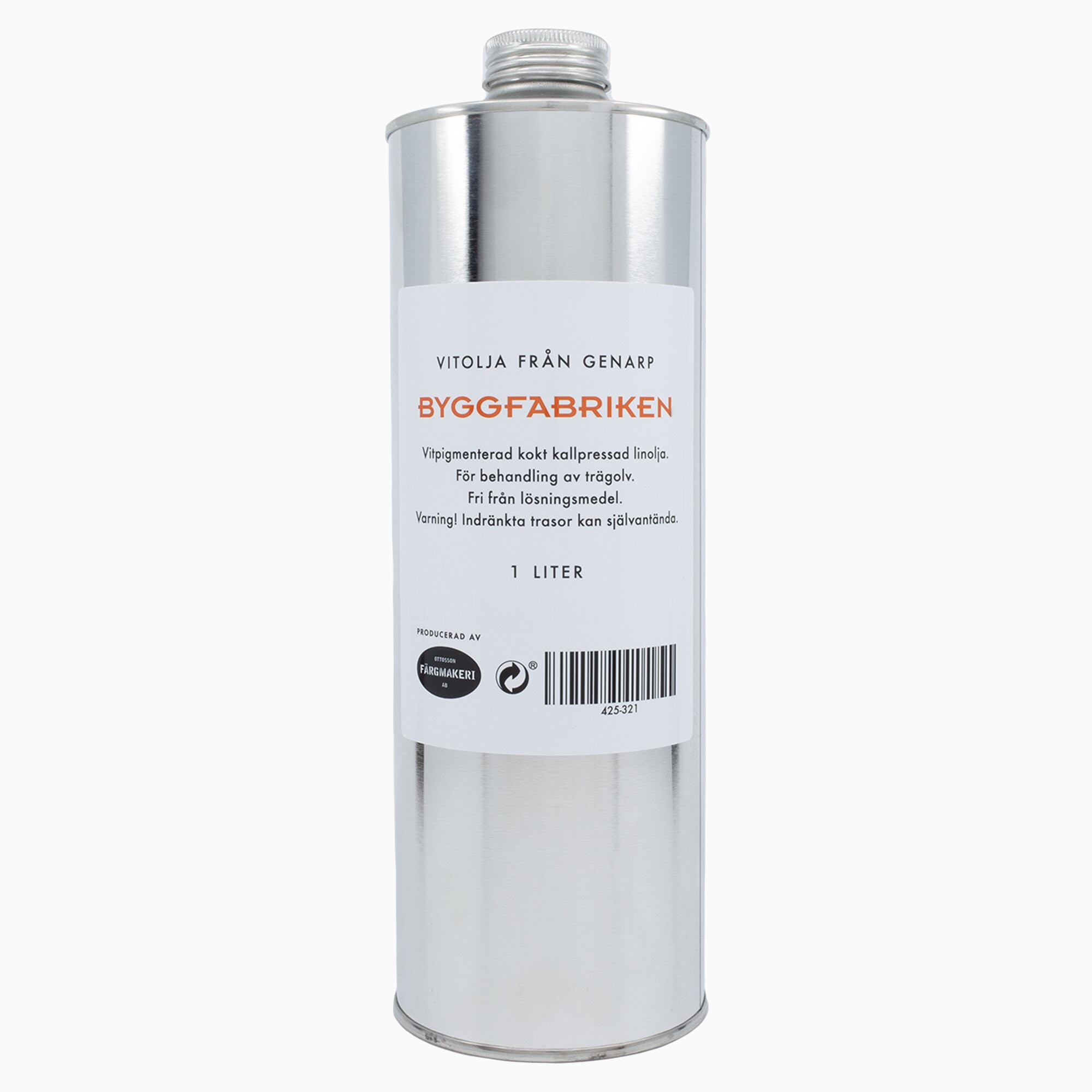 Product Image for Byggfabrikens Vitolja 1 liter