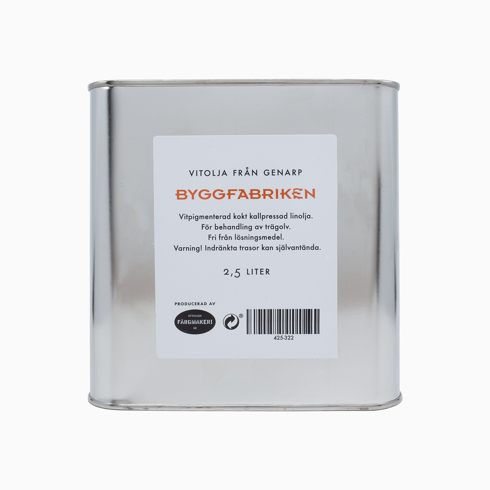 Product Image for Byggfabrikens Vitolja 2,5 liter