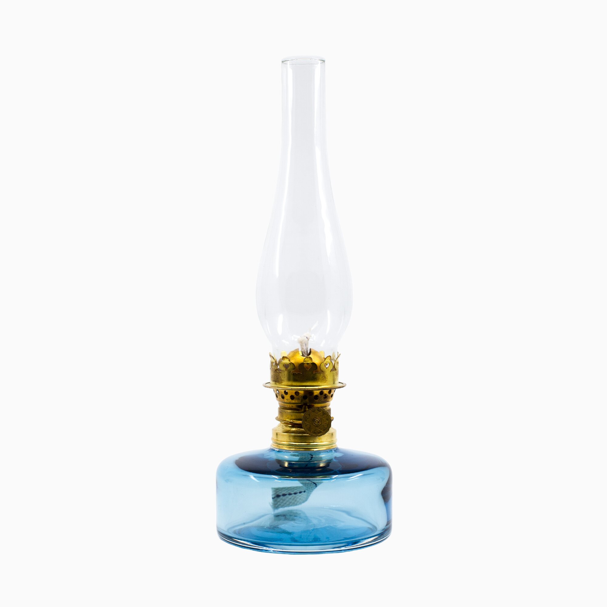 Product Image for Fotogenlampa Österlen  kobolt - lökglas