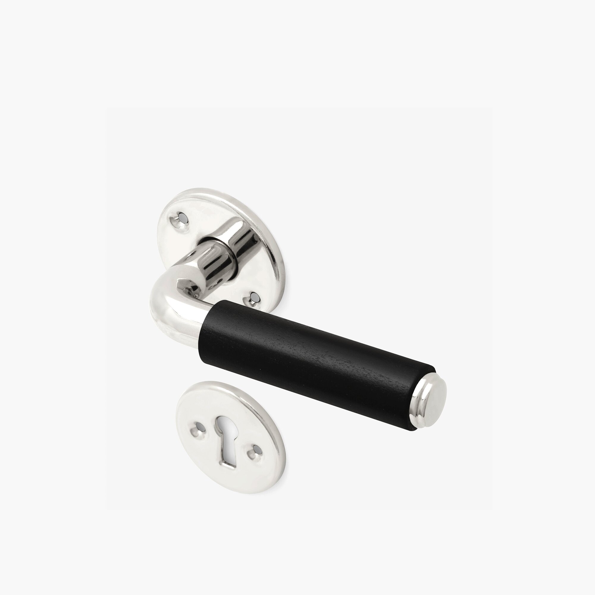 Product Image for Funkistrycke Byggfabriken trägrepp profilknopp rosett nyckelskylt