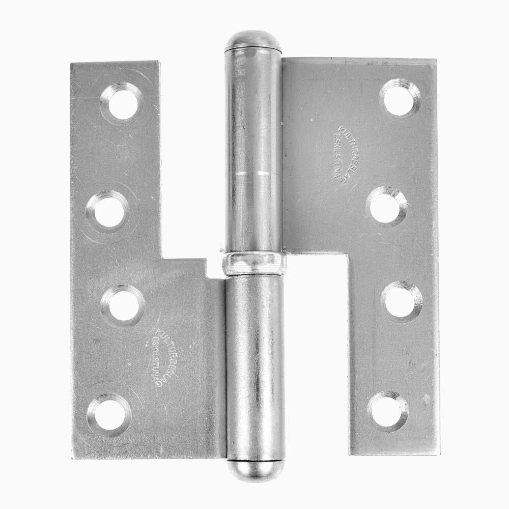 Product Image for Gångjärn kuller 110x102 mm - höger med kullager - förzinkad