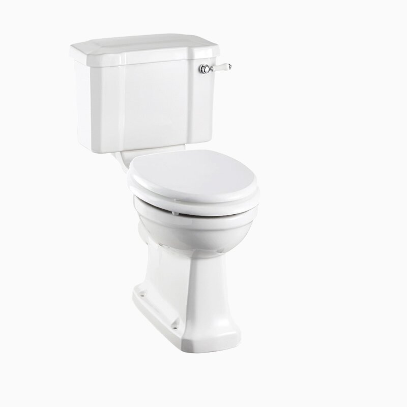 Product Image for Golvstående WC vit plastsits