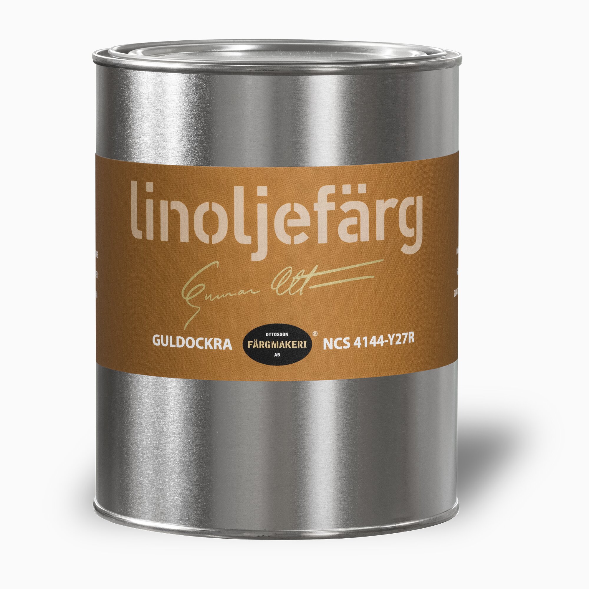 Product Image for Guldockra linoljefärg 1 liter