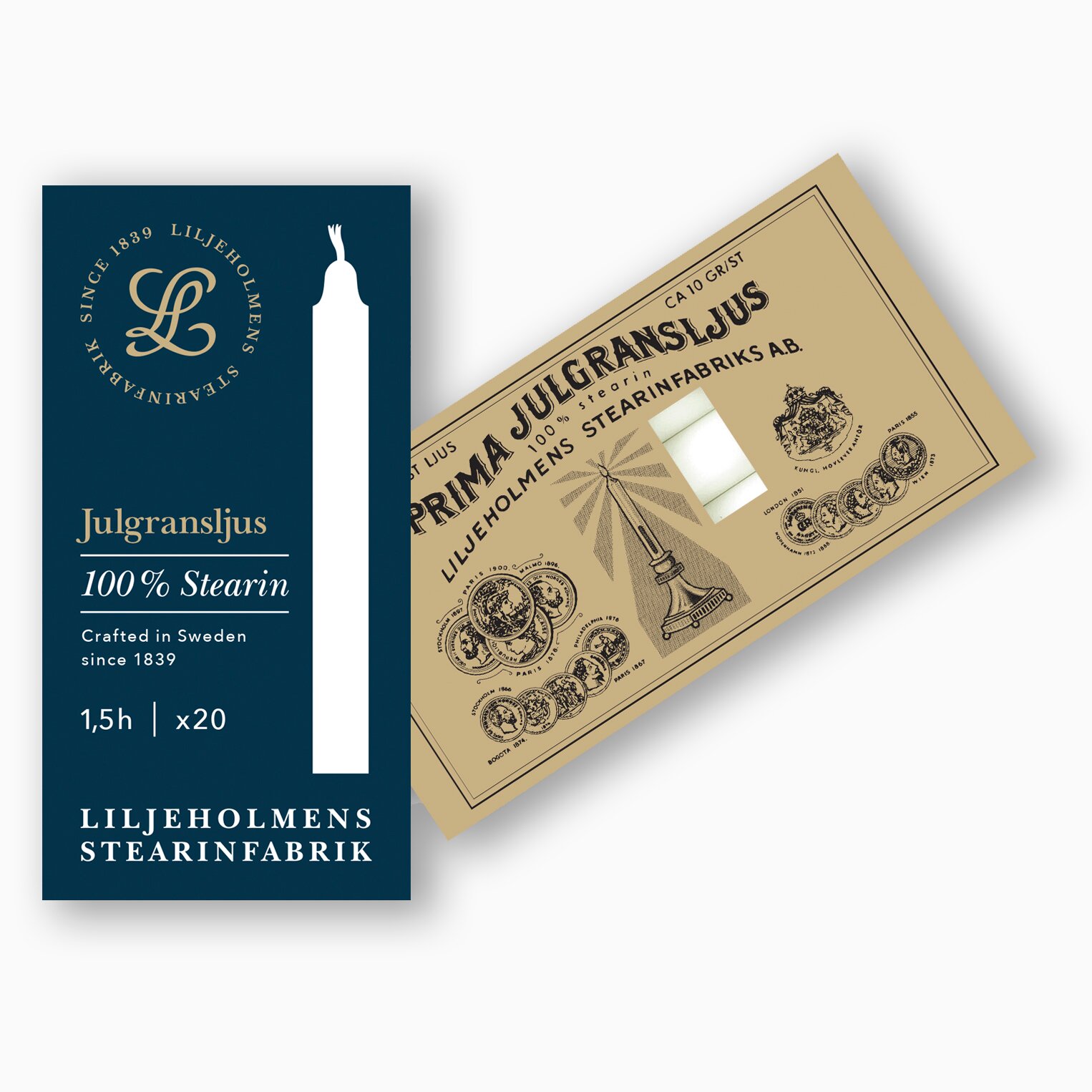 Product Image for Julgransljus vita