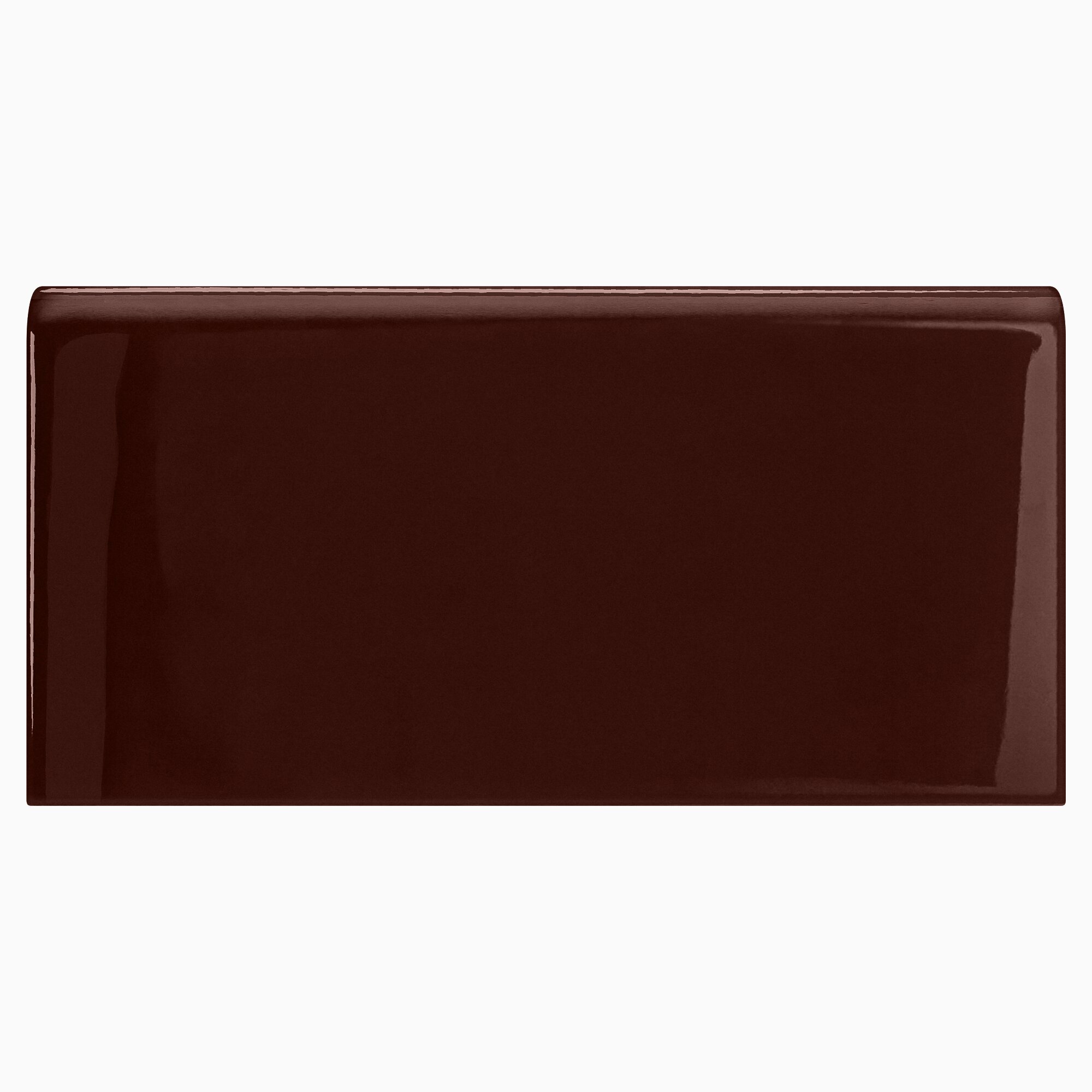 Product Image for Kakel H&E Smith Subway Half Tile avslut långsida Teapot Brown