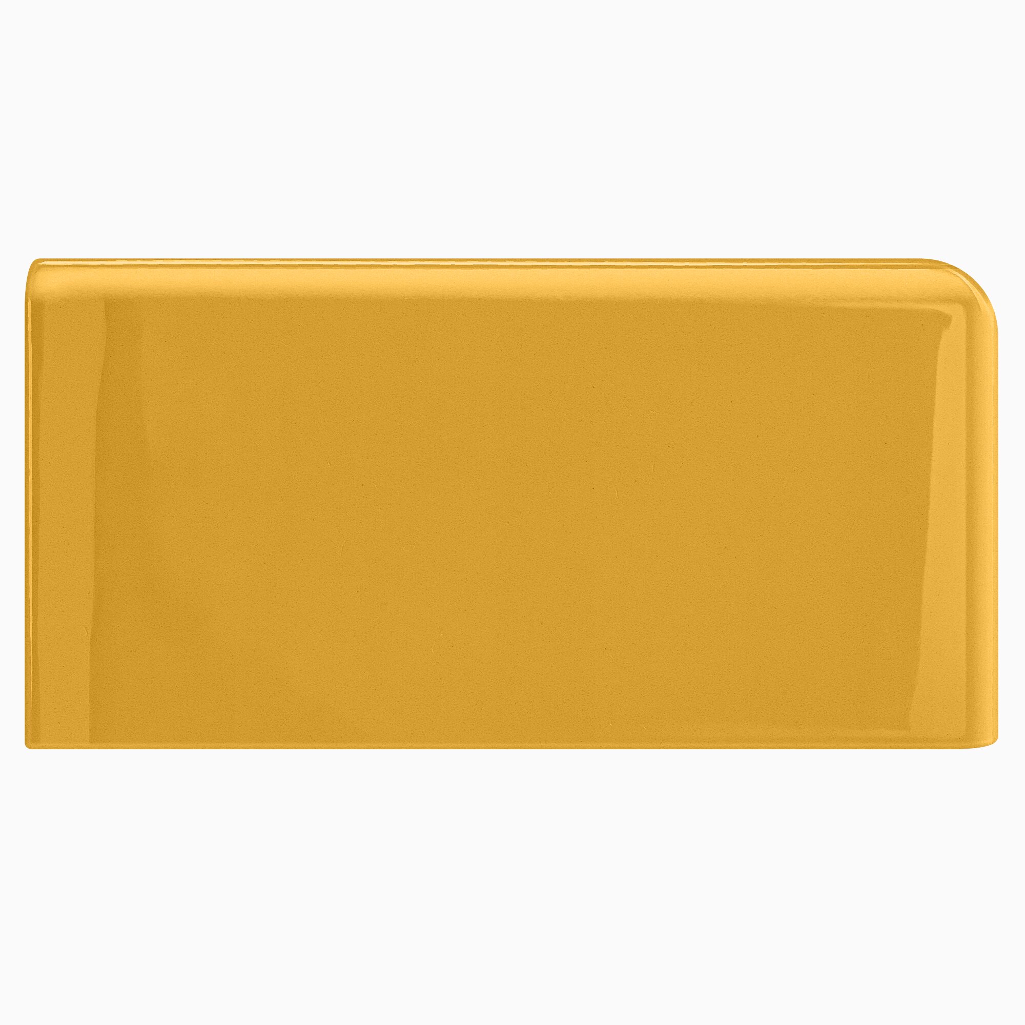 Product Image for Kakel H&E Smith Subway Half Tile hörnavslut höger Inca Gold
