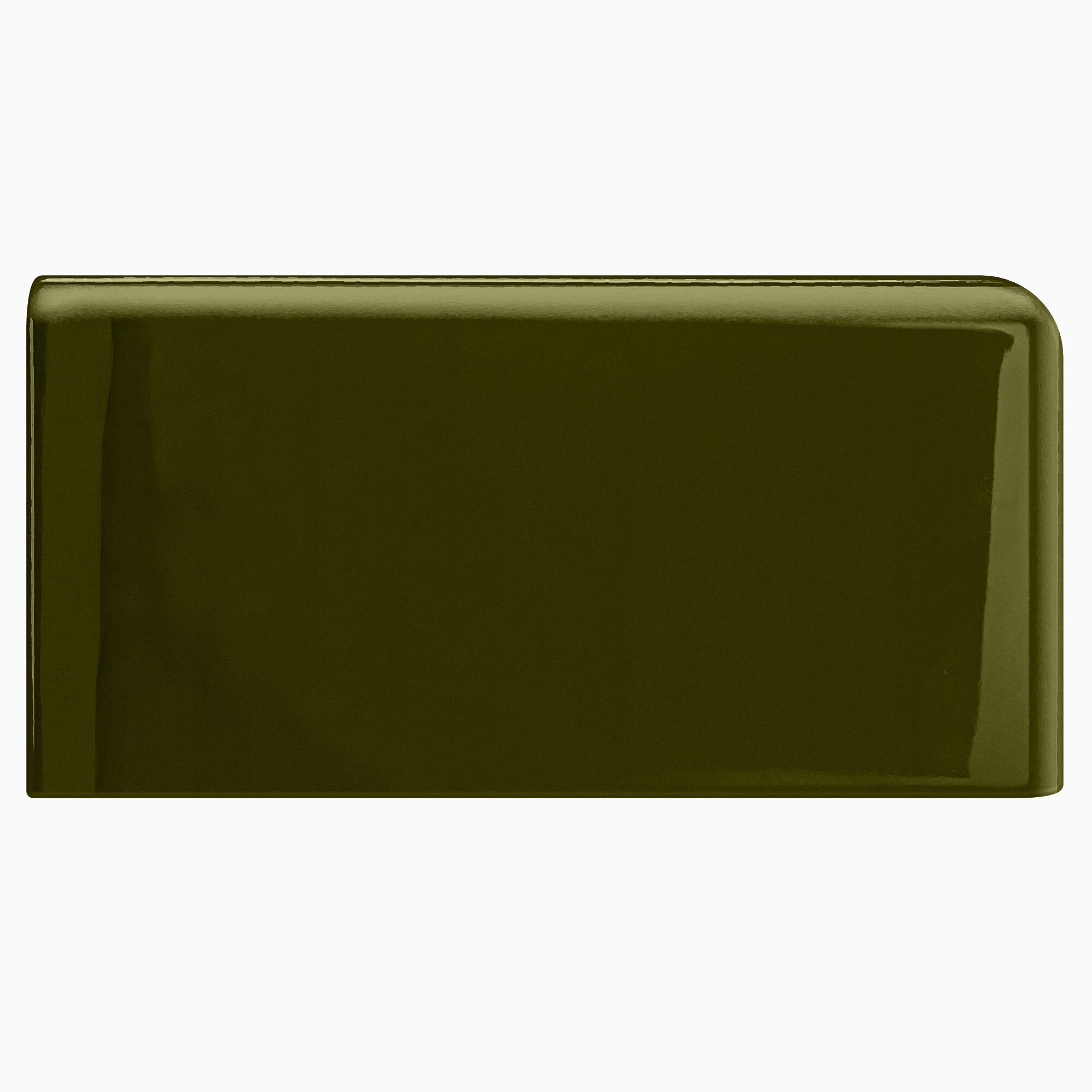 Product Image for Kakel H&E Smith Subway Half Tile hörnavslut höger Jade