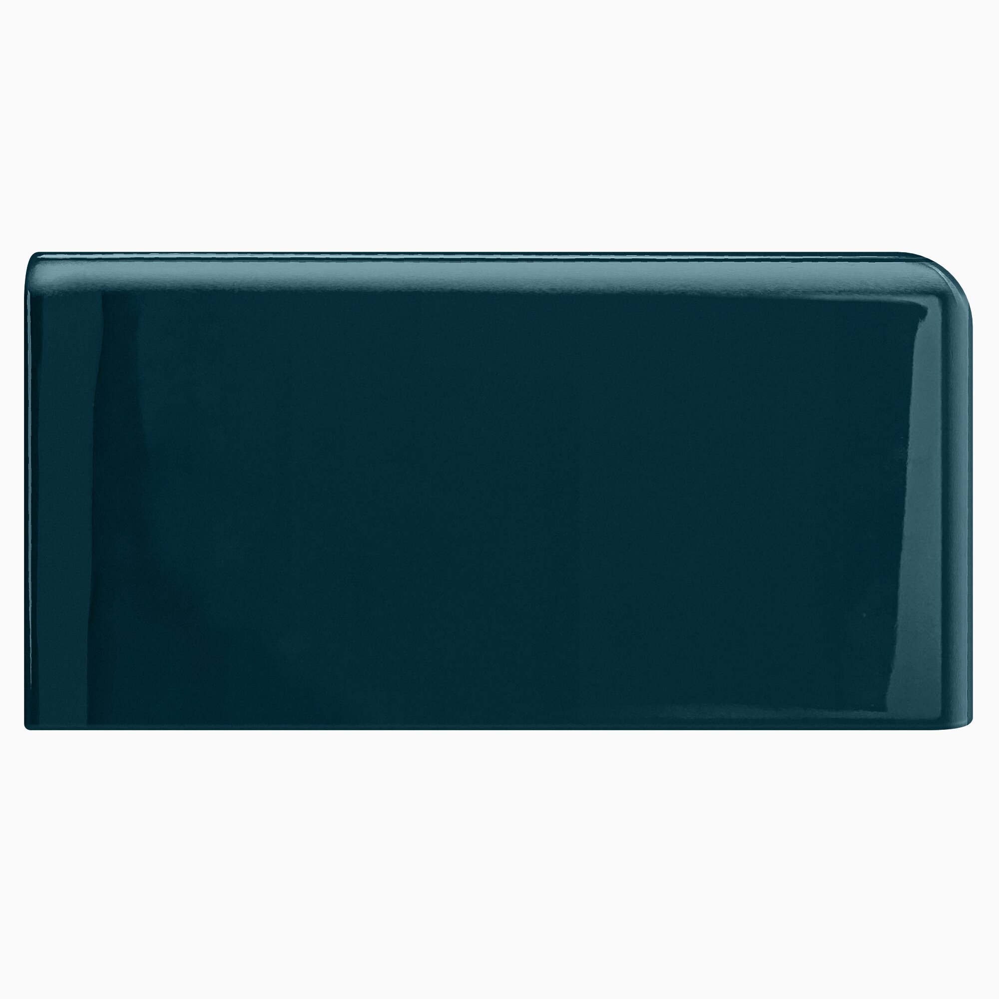 Product Image for Kakel H&E Smith Subway Half Tile hörnavslut höger Midnight Blue