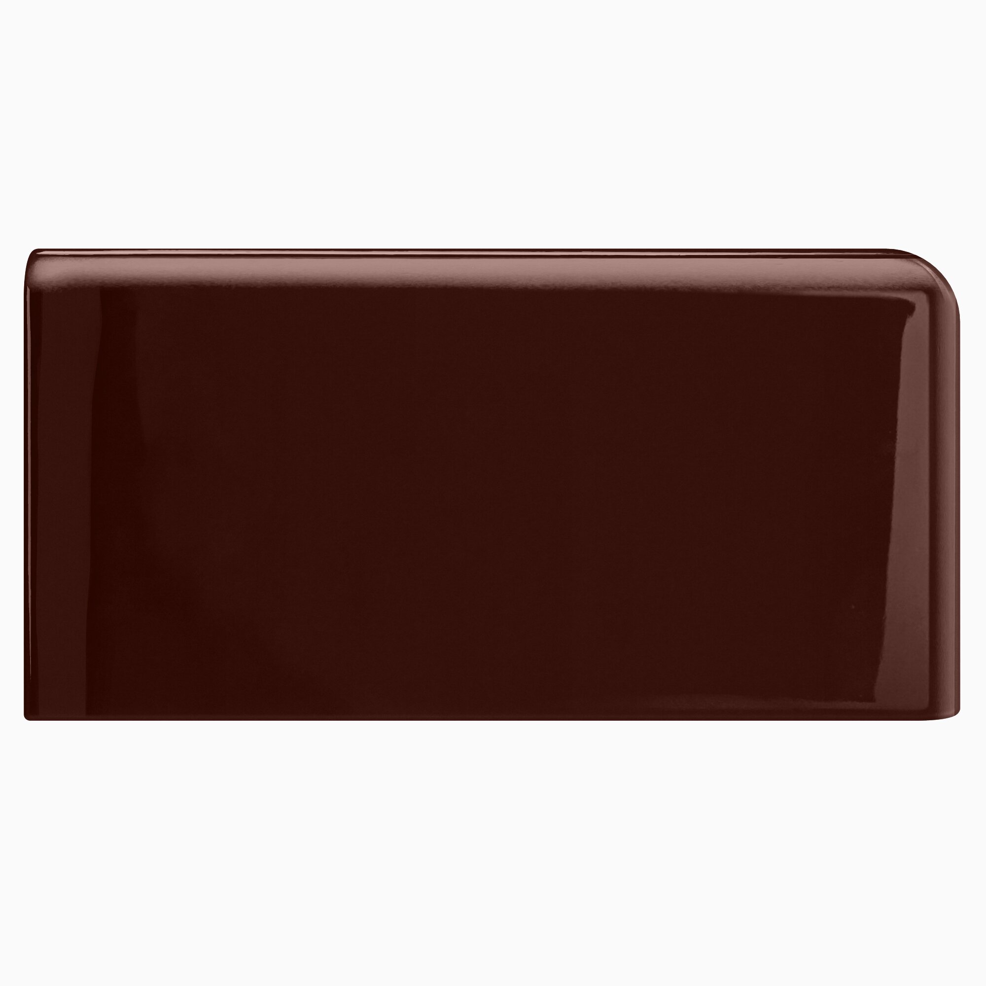 Product Image for Kakel H&E Smith Subway Half Tile hörnavslut höger Teapot Brown