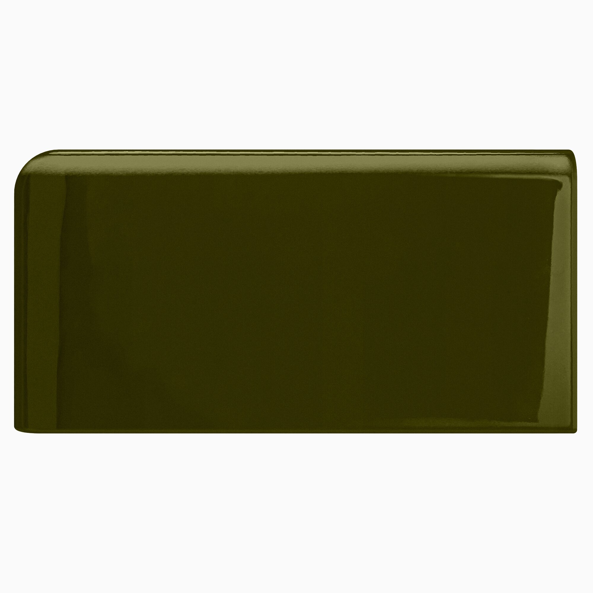 Product Image for Kakel H&E Smith Subway Half Tile hörnavslut vänster Jade