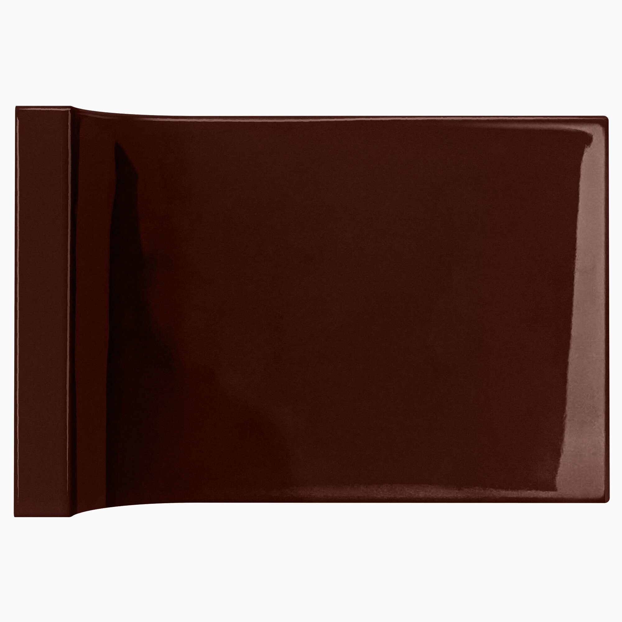 Product Image for Kakel H&E Smith Subway Half Tile invändigt hörn Teapot Brown