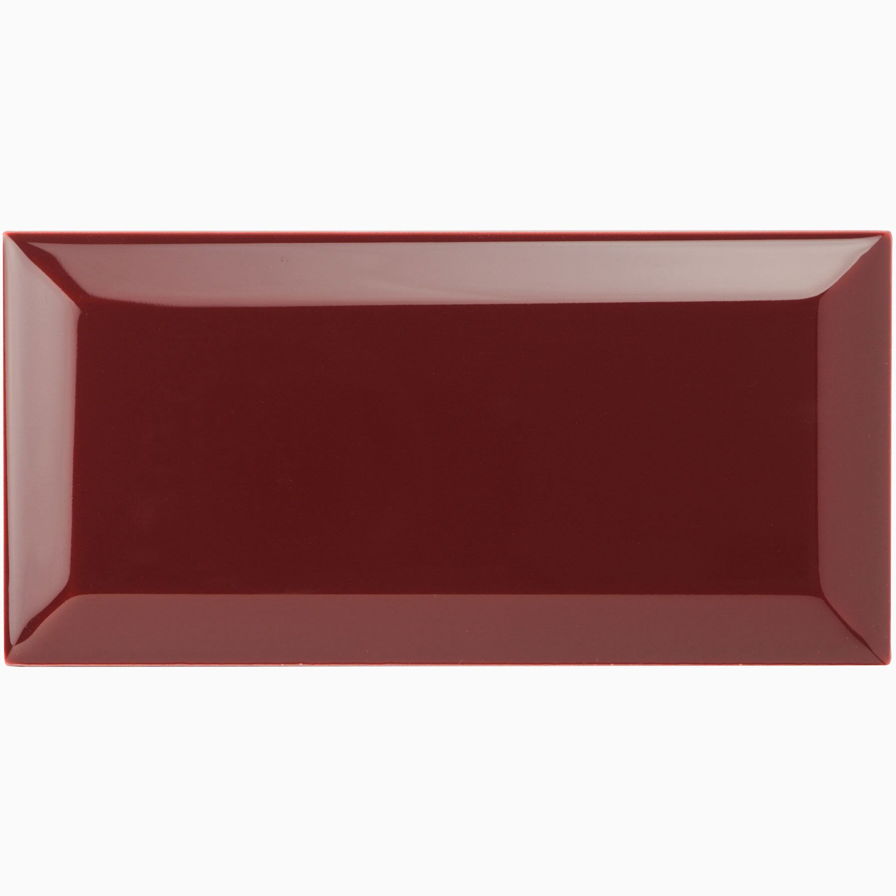Product Image for Kakel Metro Half Tile 15x7,5 cm Burgundy