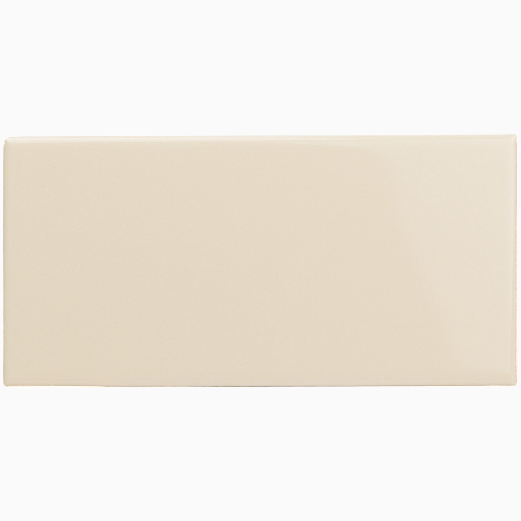 Product Image for Kakel Subway Half Tile hörnavslut höger 15x7,5 cm County White