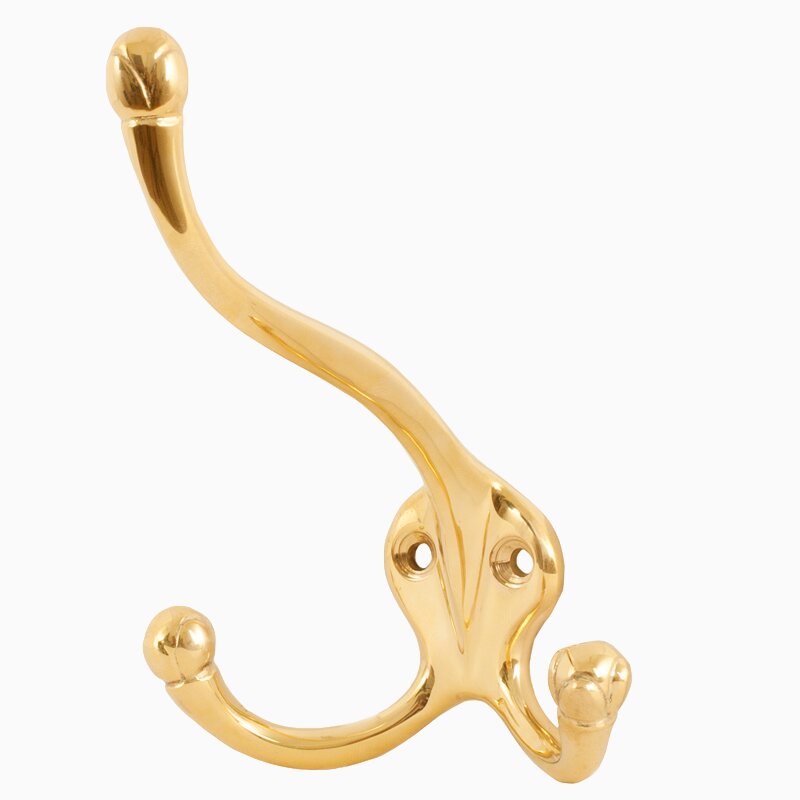 Product Image for Klädkrok blomknopp mässing