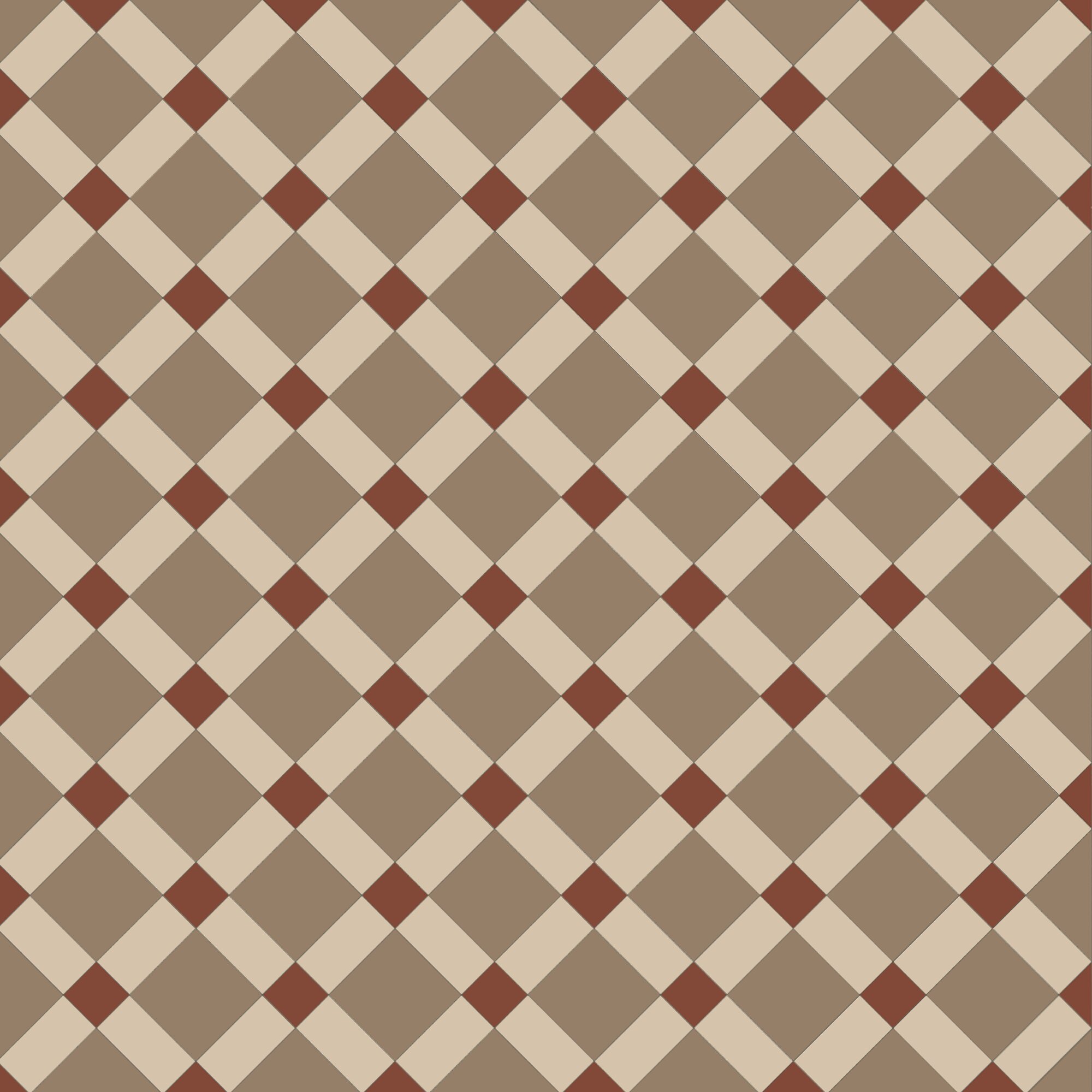 Product Image for Klinker VFT mönster Edinburgh Regency Bath / Red / White