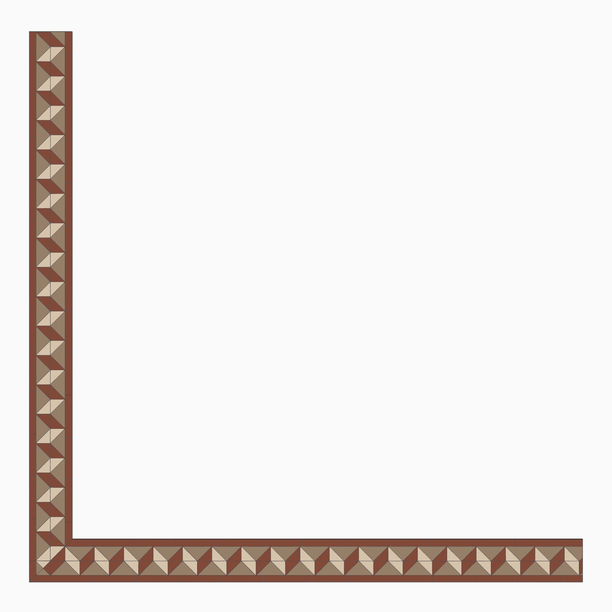 Product Image for Klinker Victorian Floor Tiles bård Norton Regency Bath / Red / White
