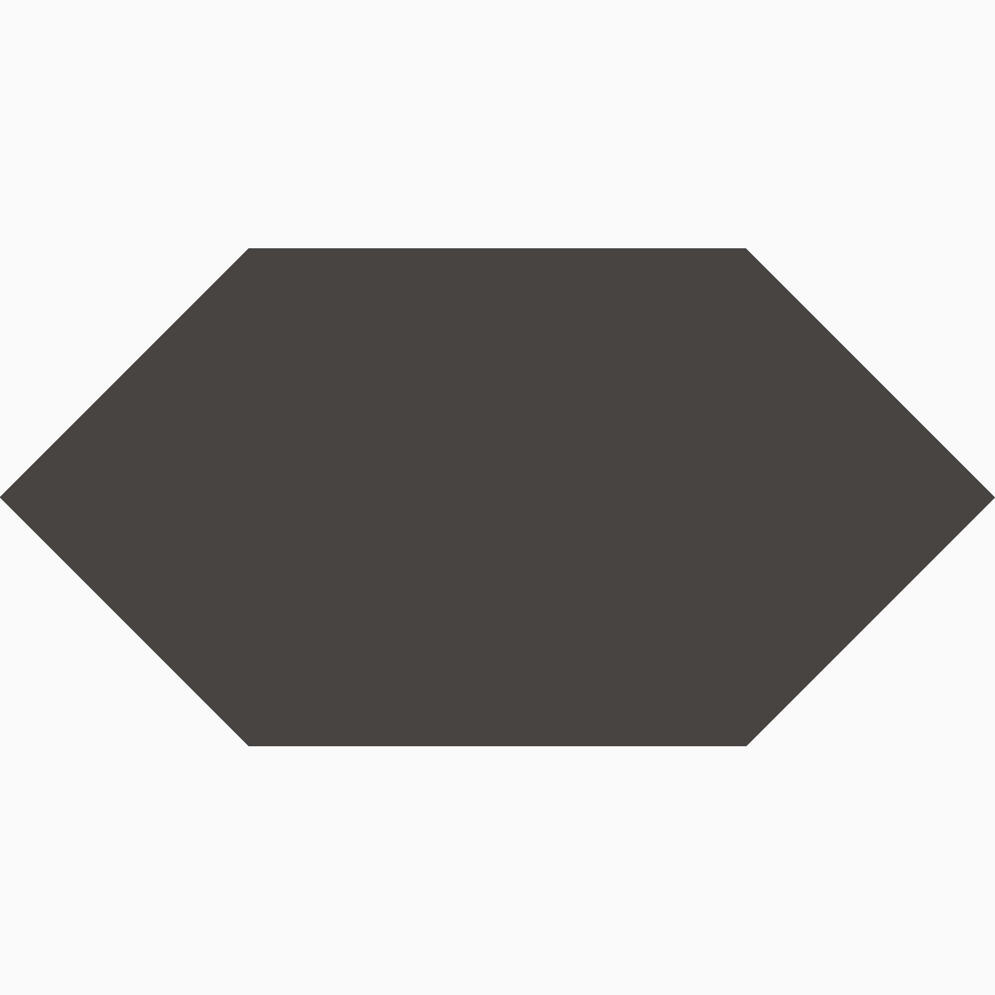 Product Image for Klinker Victorian Floor Tiles hexagon 15x7,5 cm Black