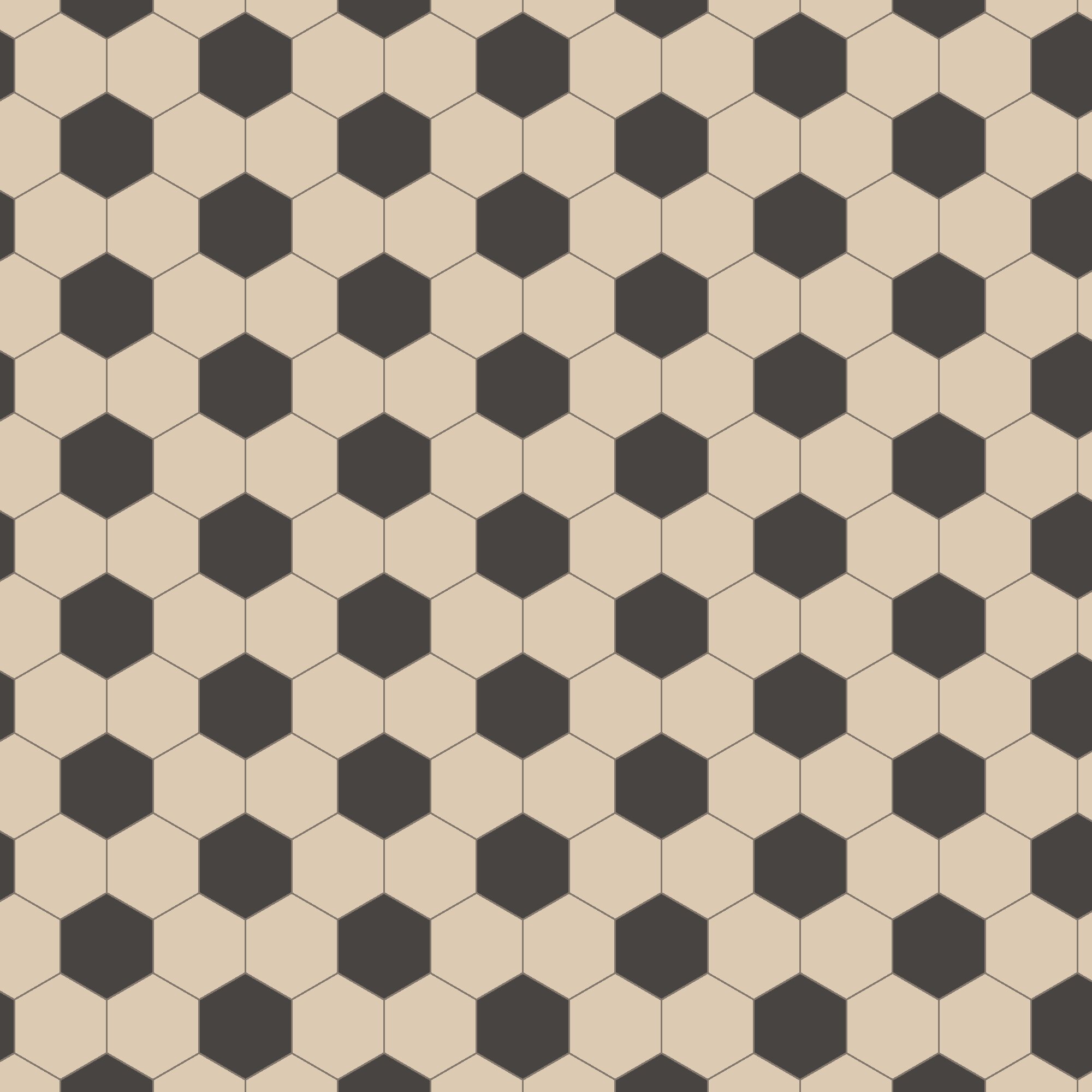 Product Image for Klinker Victorian Floor Tiles mönster Barcelona Black / White