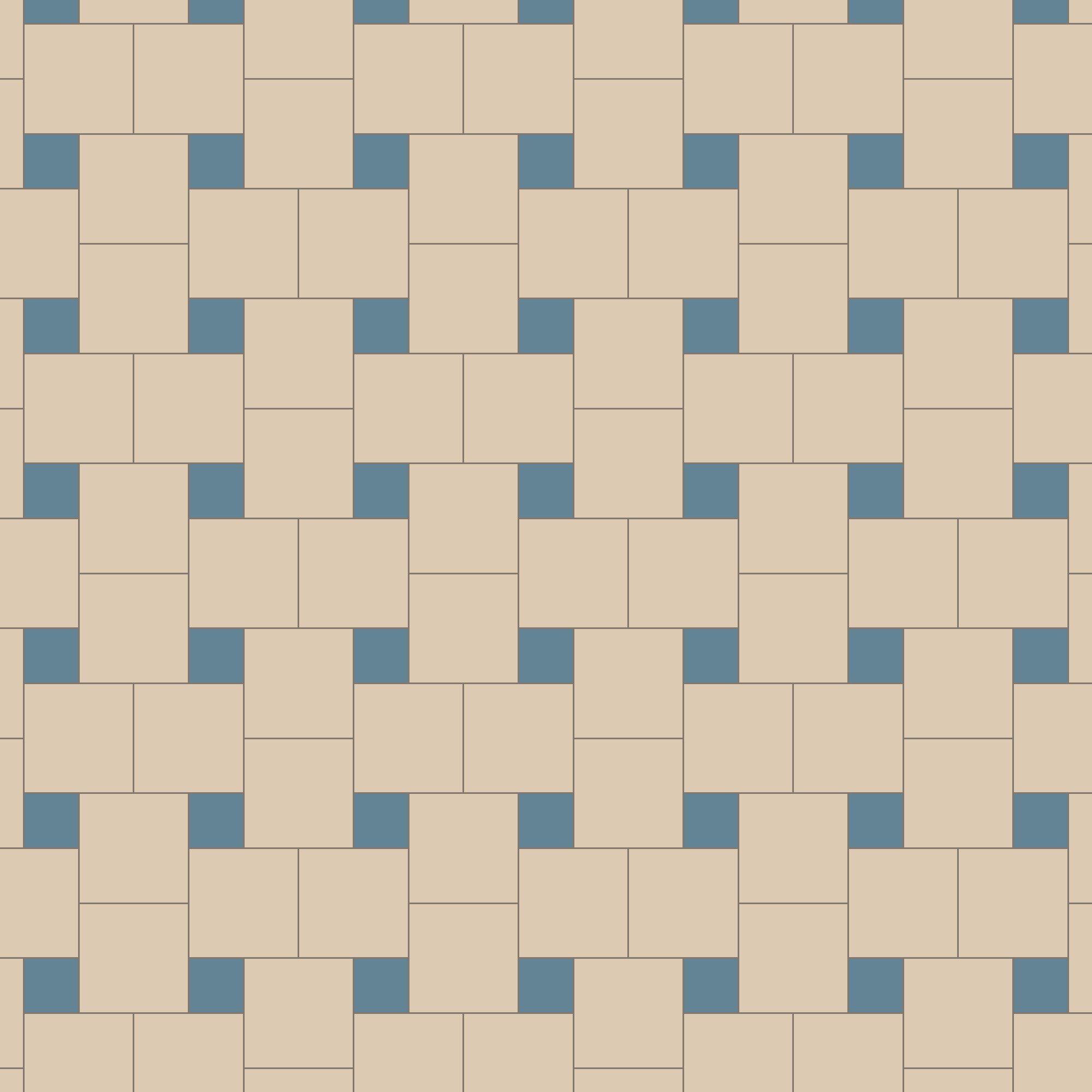 Product Image for Klinker Victorian Floor Tiles mönster Helsinki White / Blue