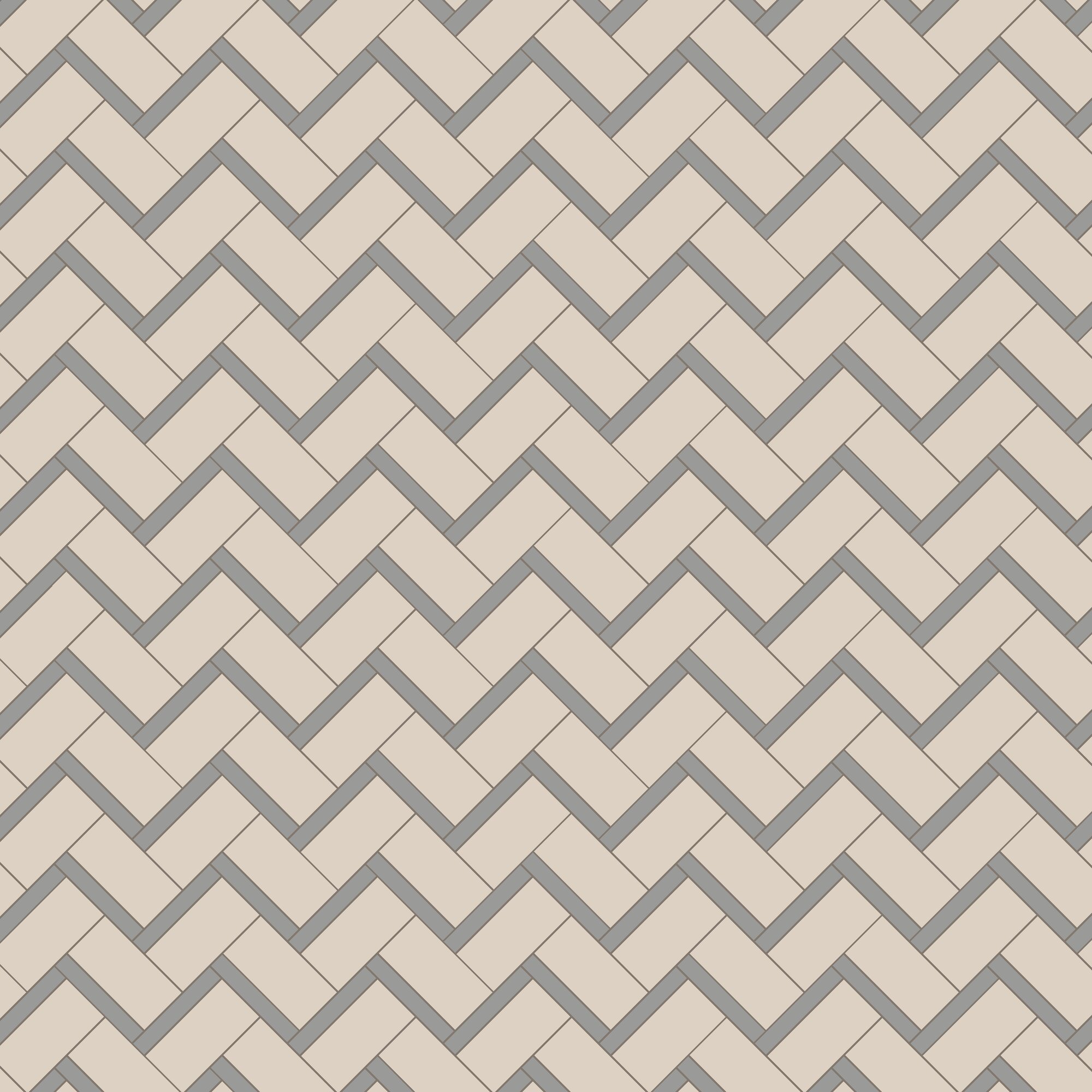 Product Image for Klinker Victorian Floor Tiles mönster Stornoway Dover White / Grey