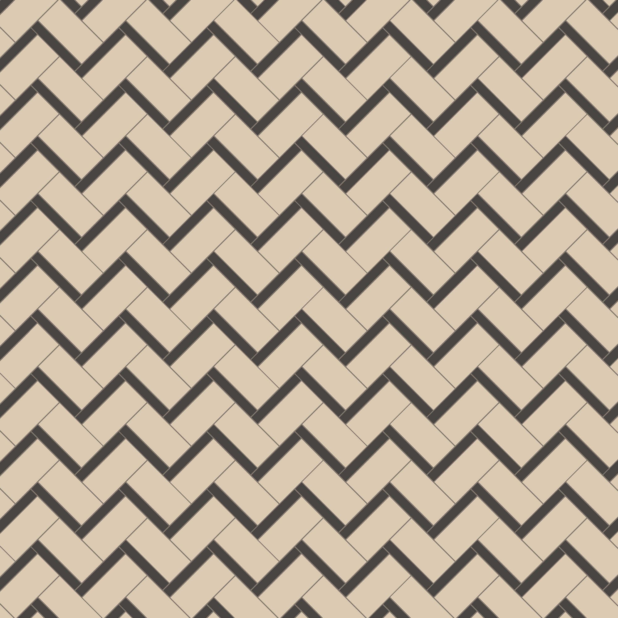Product Image for Klinker Victorian Floor Tiles mönster Stornoway White / Black