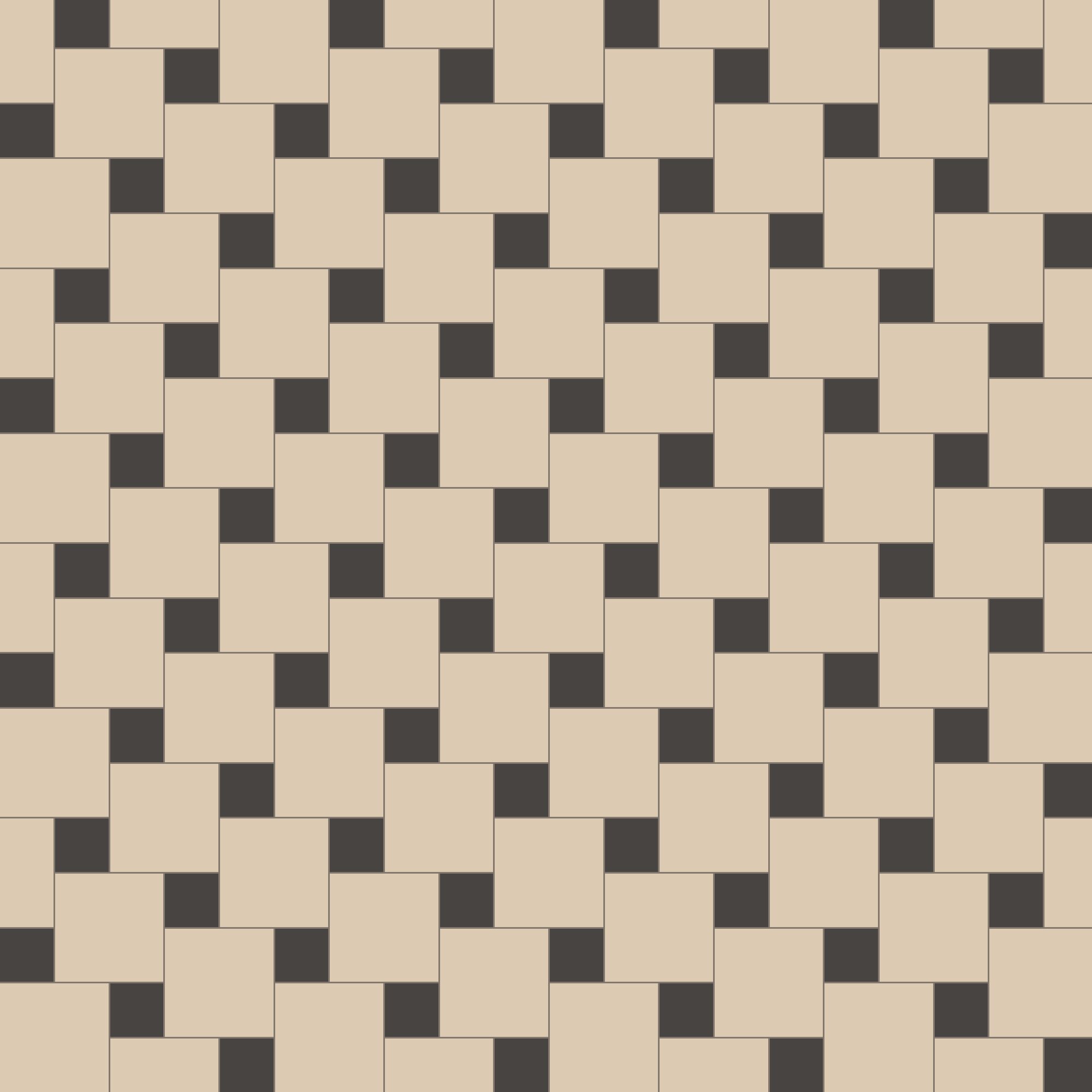 Product Image for Klinker Victorian Floor Tiles mönster Weimar White / Black