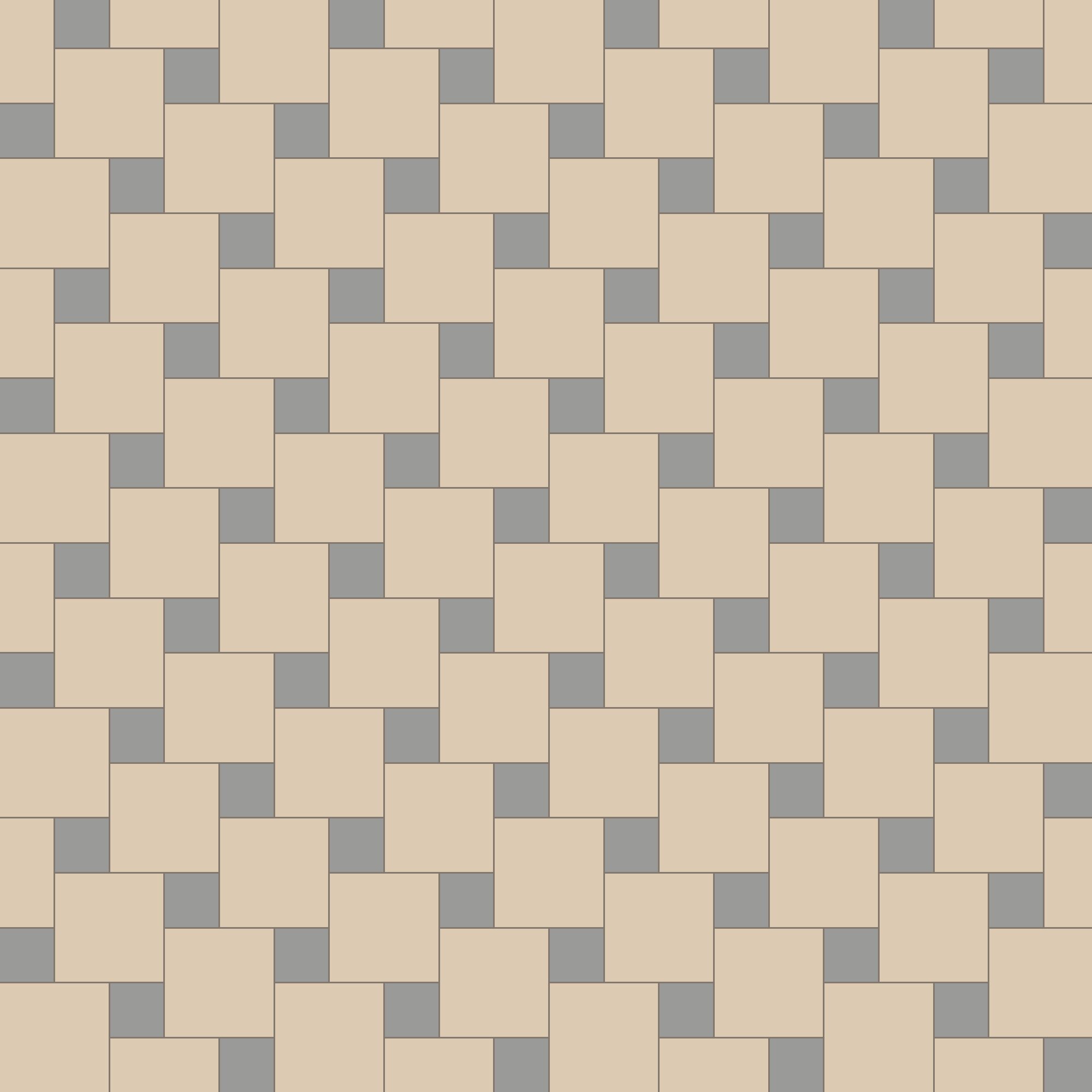 Product Image for Klinker Victorian Floor Tiles mönster Weimar White / Grey