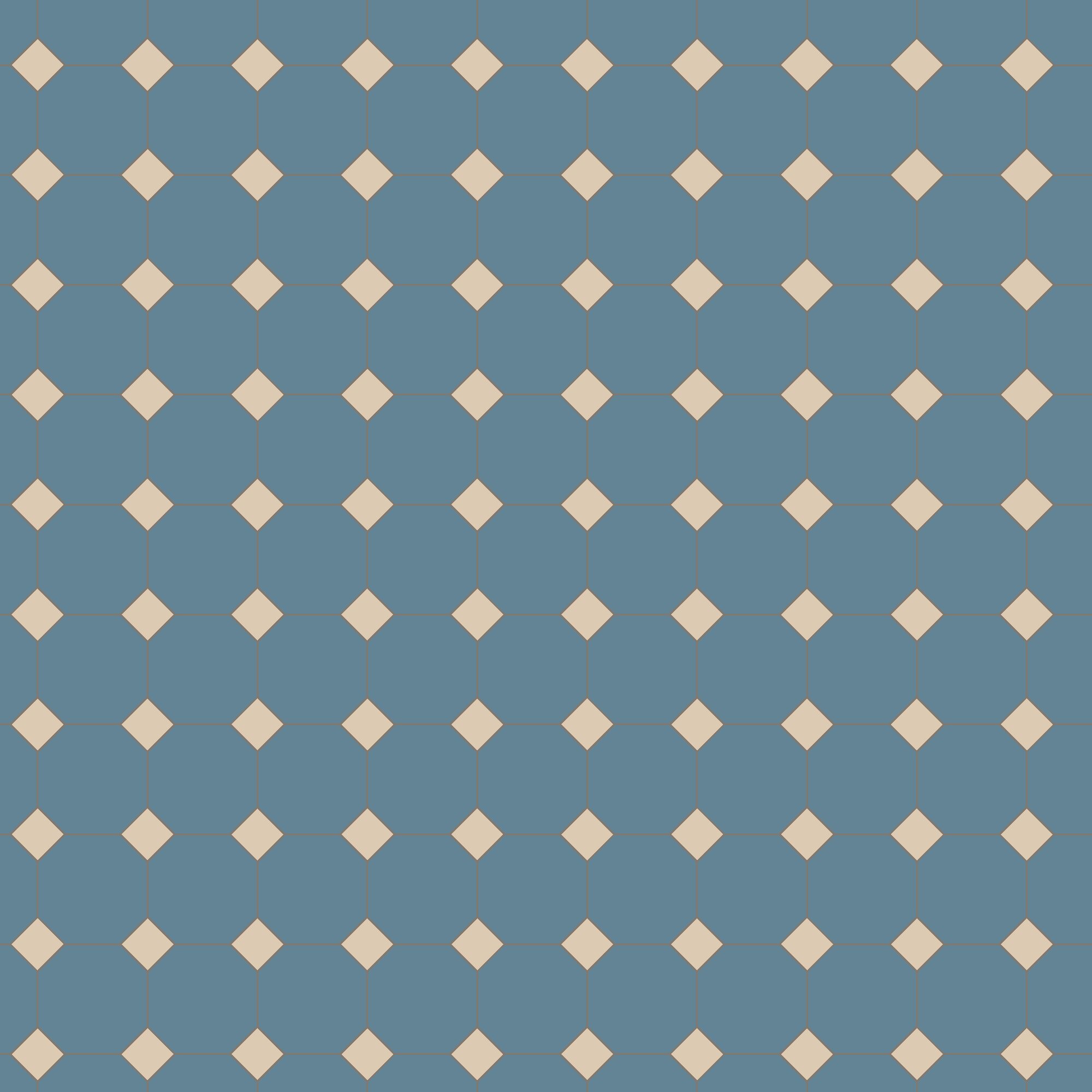 Product Image for Klinker Victorian Floor Tiles mönster York Blue / White