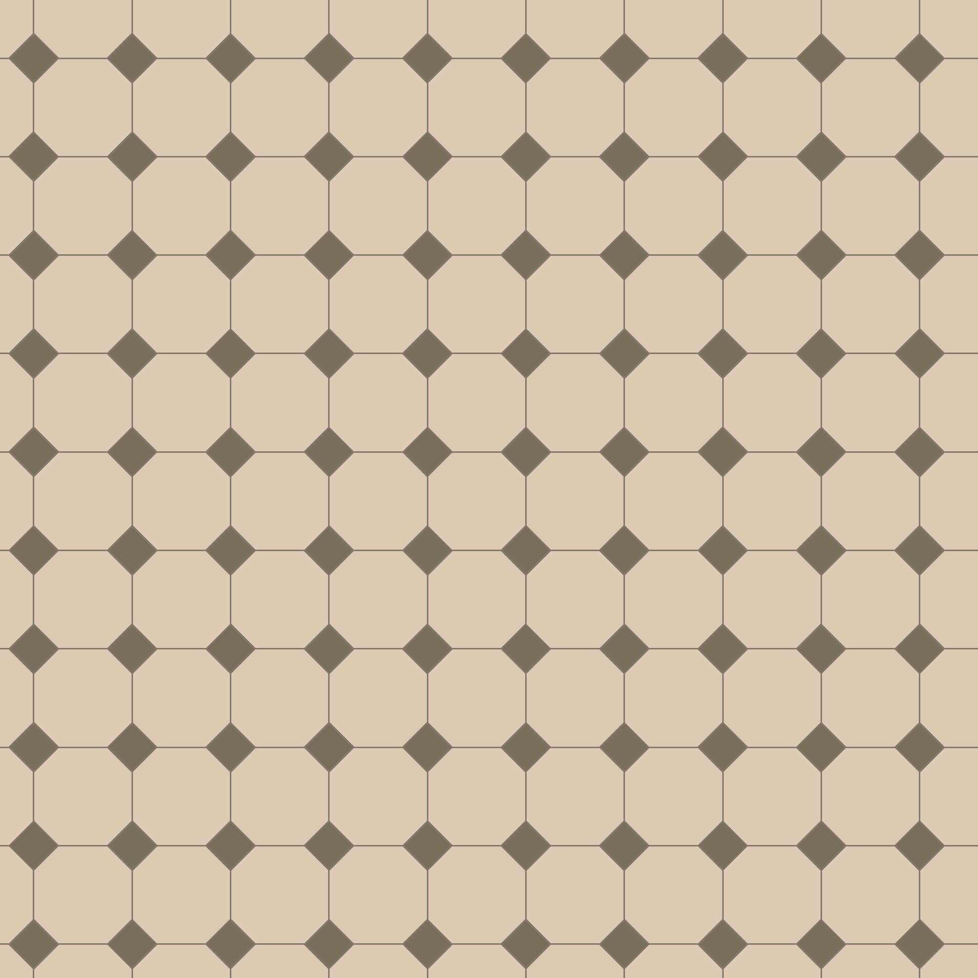 Product Image for Klinker Victorian Floor Tiles mönster York White / Green