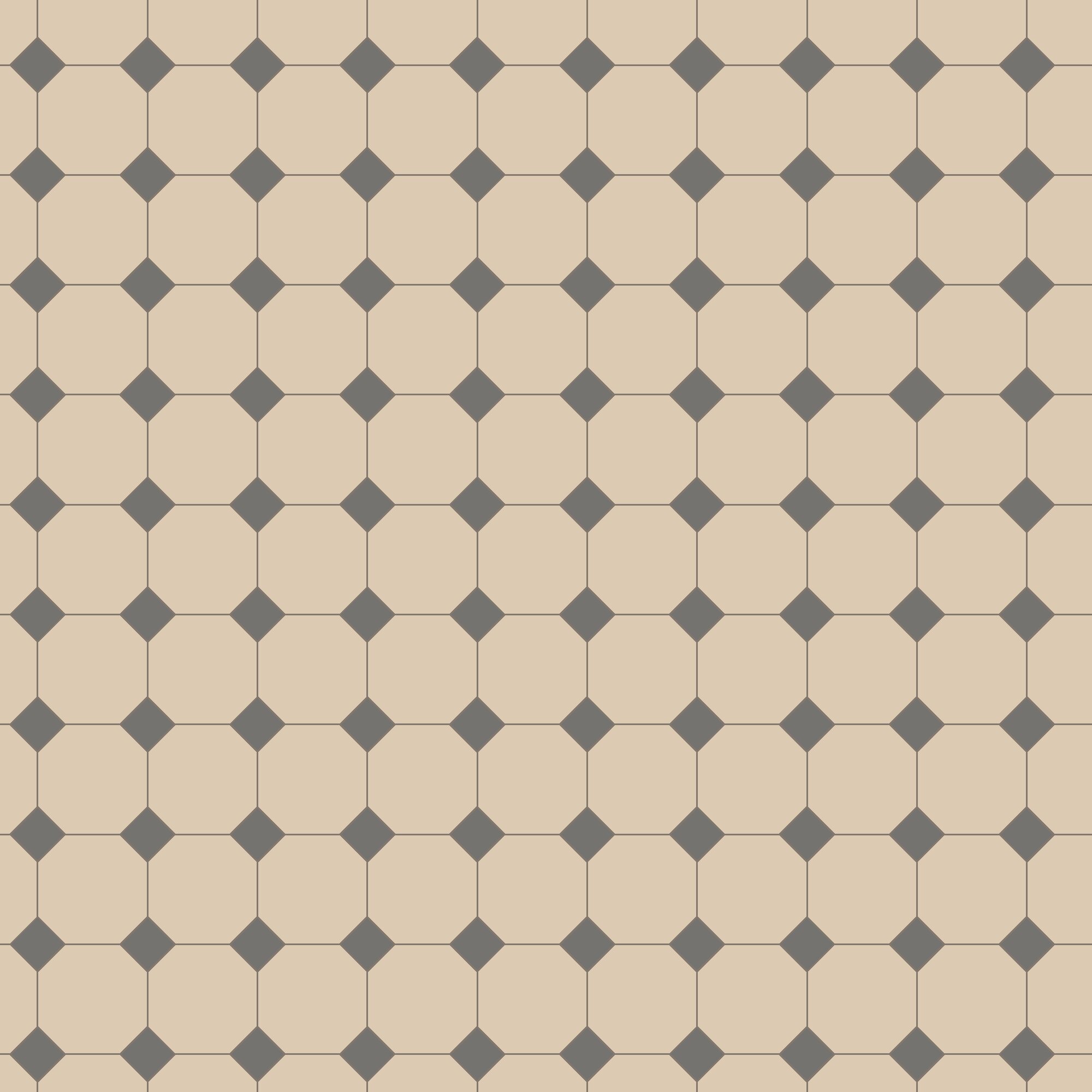 Product Image for Klinker Victorian Floor Tiles mönster York White / Revival Grey