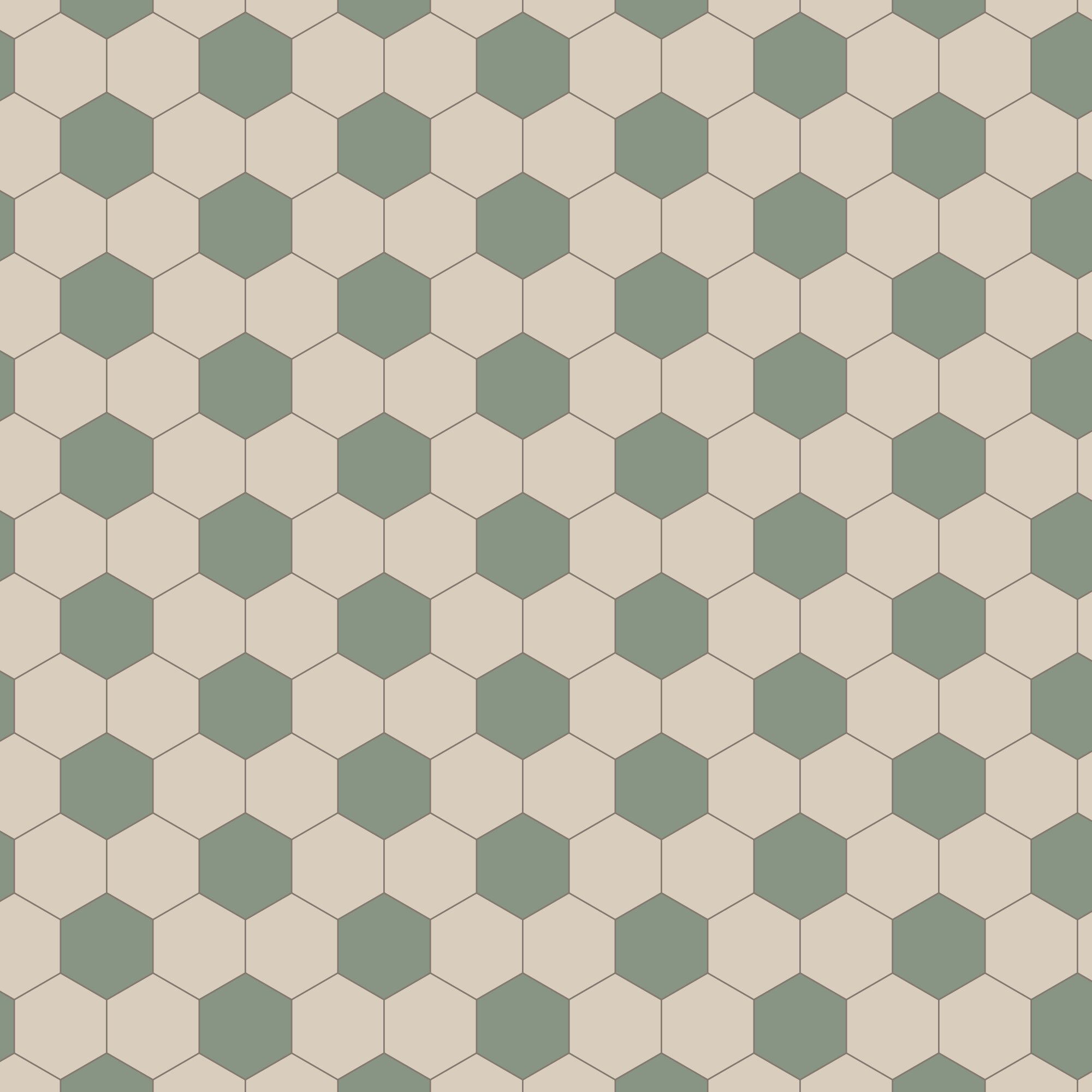 Product Image for Klinker granitkeramik mönster Viken hexagon ljusgrön/vit