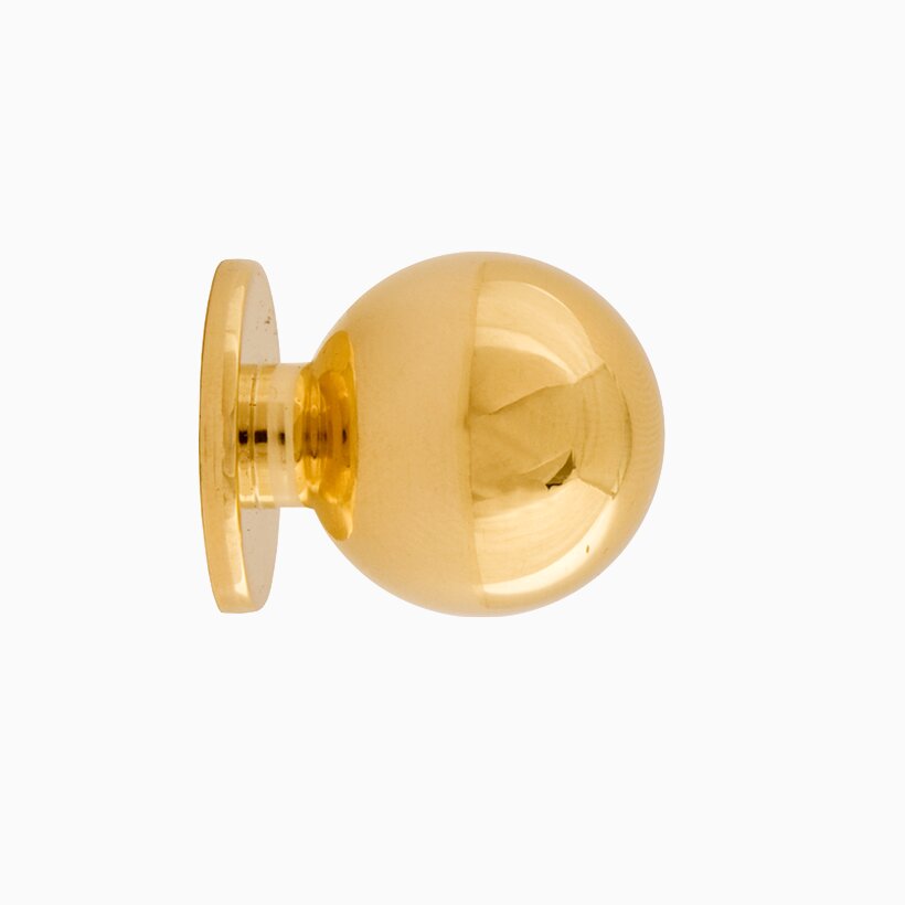 Product Image for Knopp Ribershus mässing 20 mm