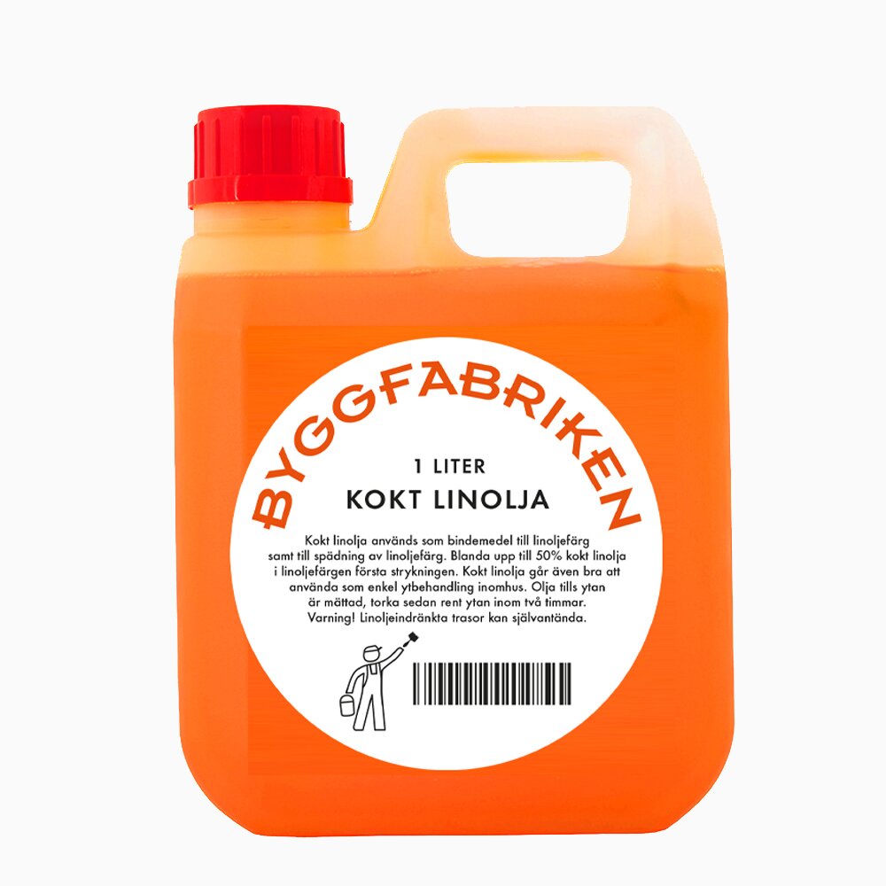 Product Image for Kokt linolja Byggfabriken - 1 liter