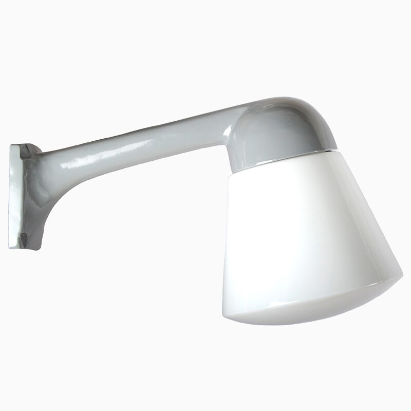 Product Image for Lampa Funkis 1950 Grå Vinklad Kon