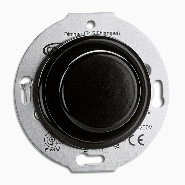 Product Image for Led-dimmer svart bakelit insats 3-35 W