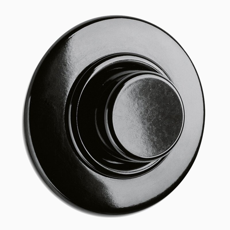 Product Image for Led-dimmer svart bakelit med ring 3-130 W