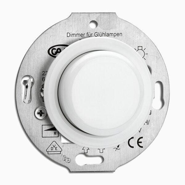 Product Image for Led-dimmer vit porslin insats 3-35 W