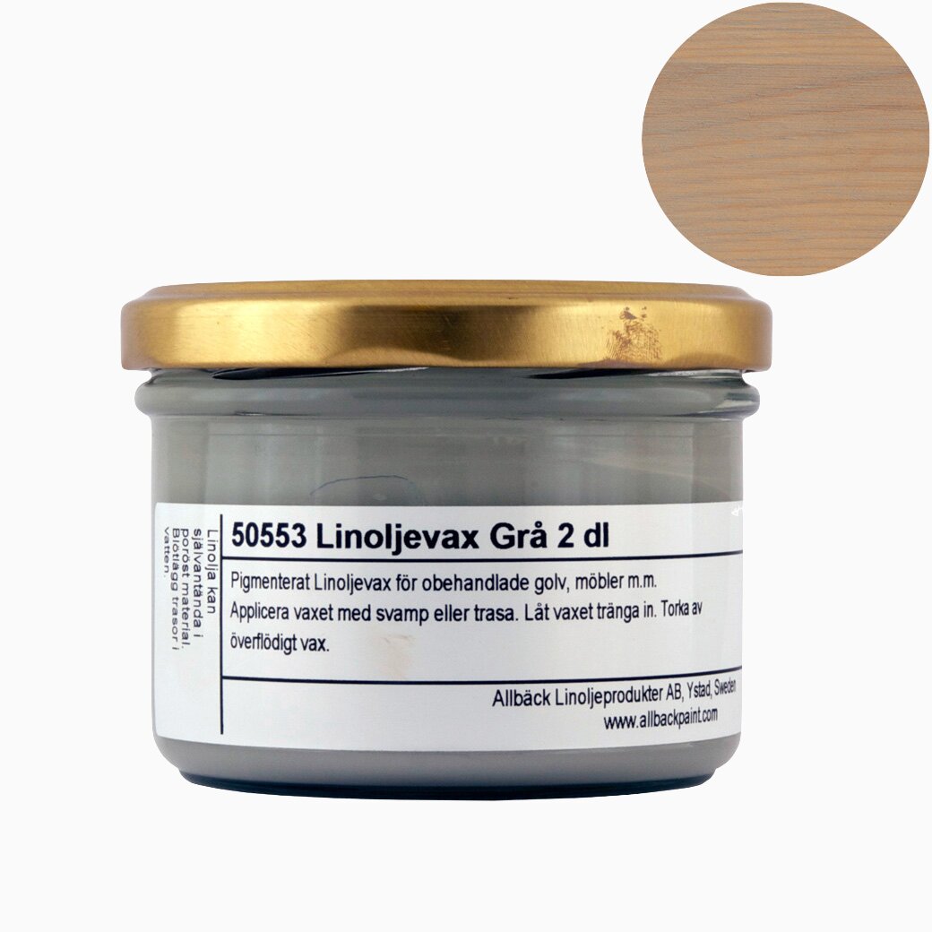 Product Image for Linoljevax Grå 2 dl