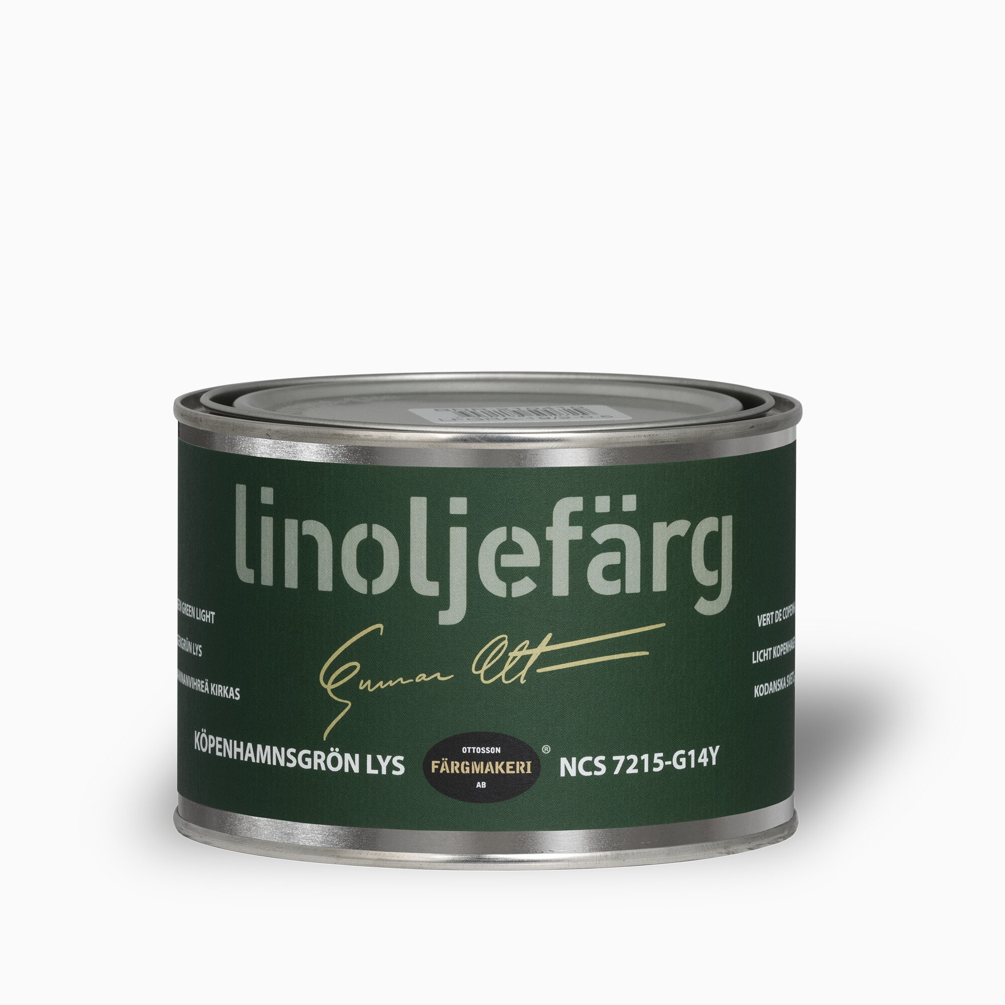 Product Image for Lys Köpenhamnsgrön linoljefärg 500 ml