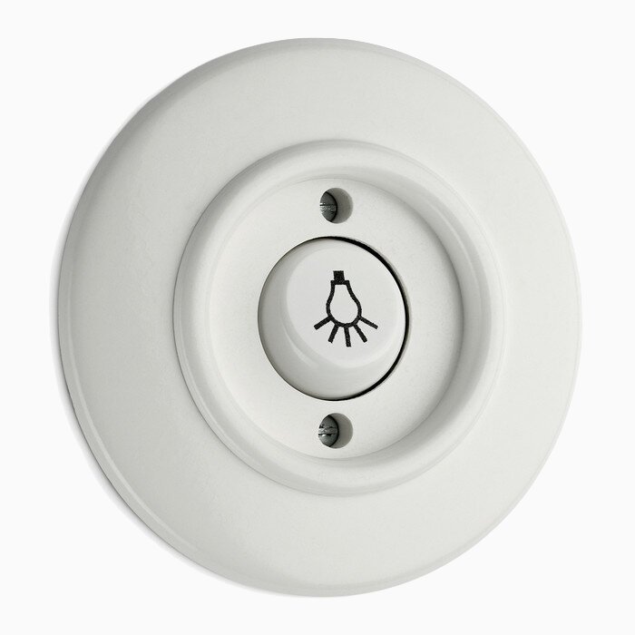 Product Image for Signalknapp Lampa vit med ring