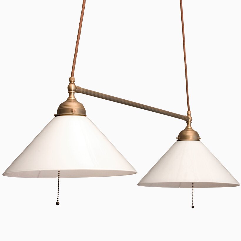 Product Image for Skomakarlampa Vit dubbel