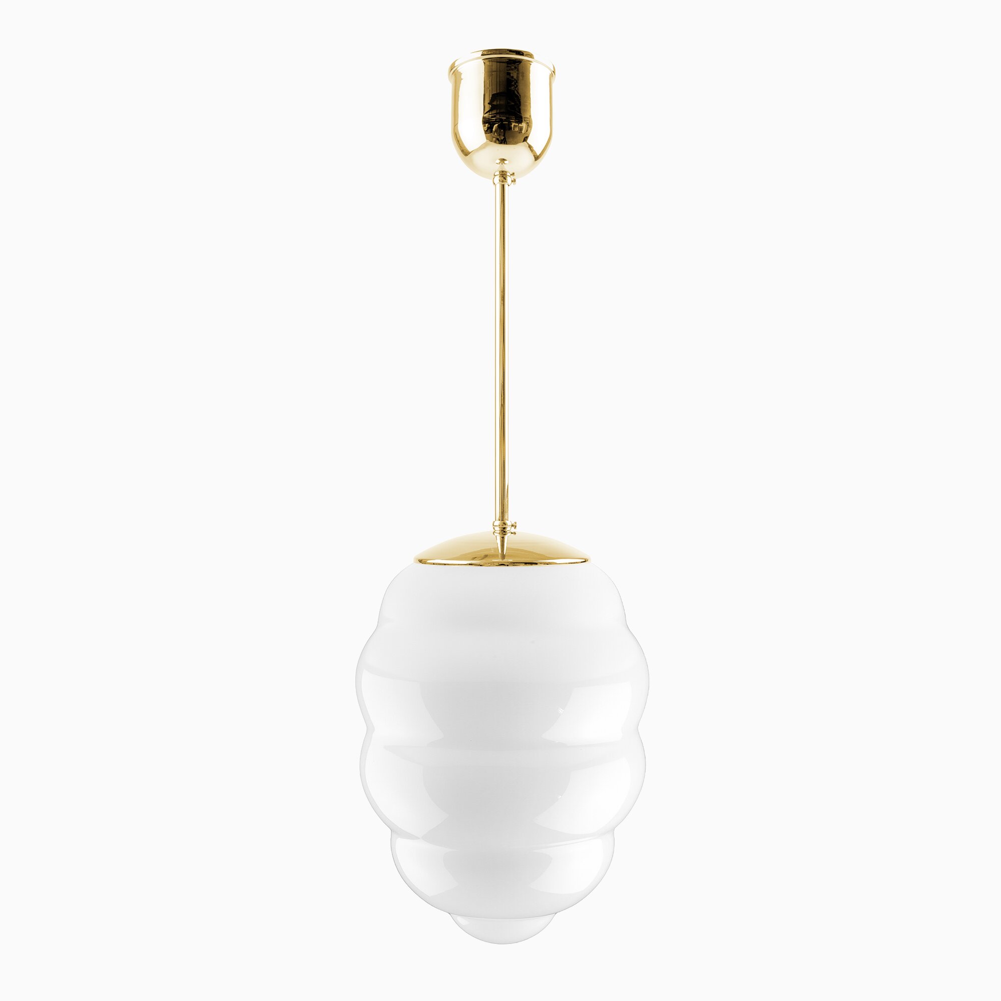 Product Image for Taklampa Art Deco Bikupa mässing mässing 640 mm