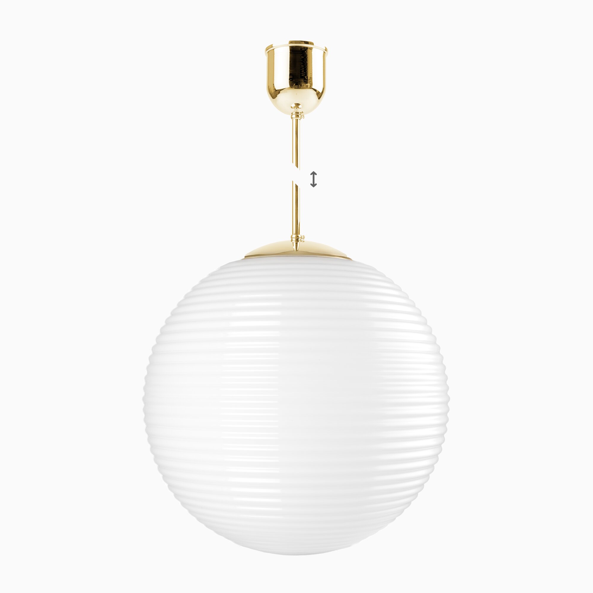 Product Image for Taklampa Edeby mässing 580 mm