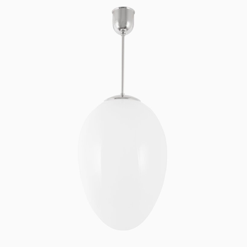 Product Image for Taklampa Ova Stor förnicklad 740 mm
