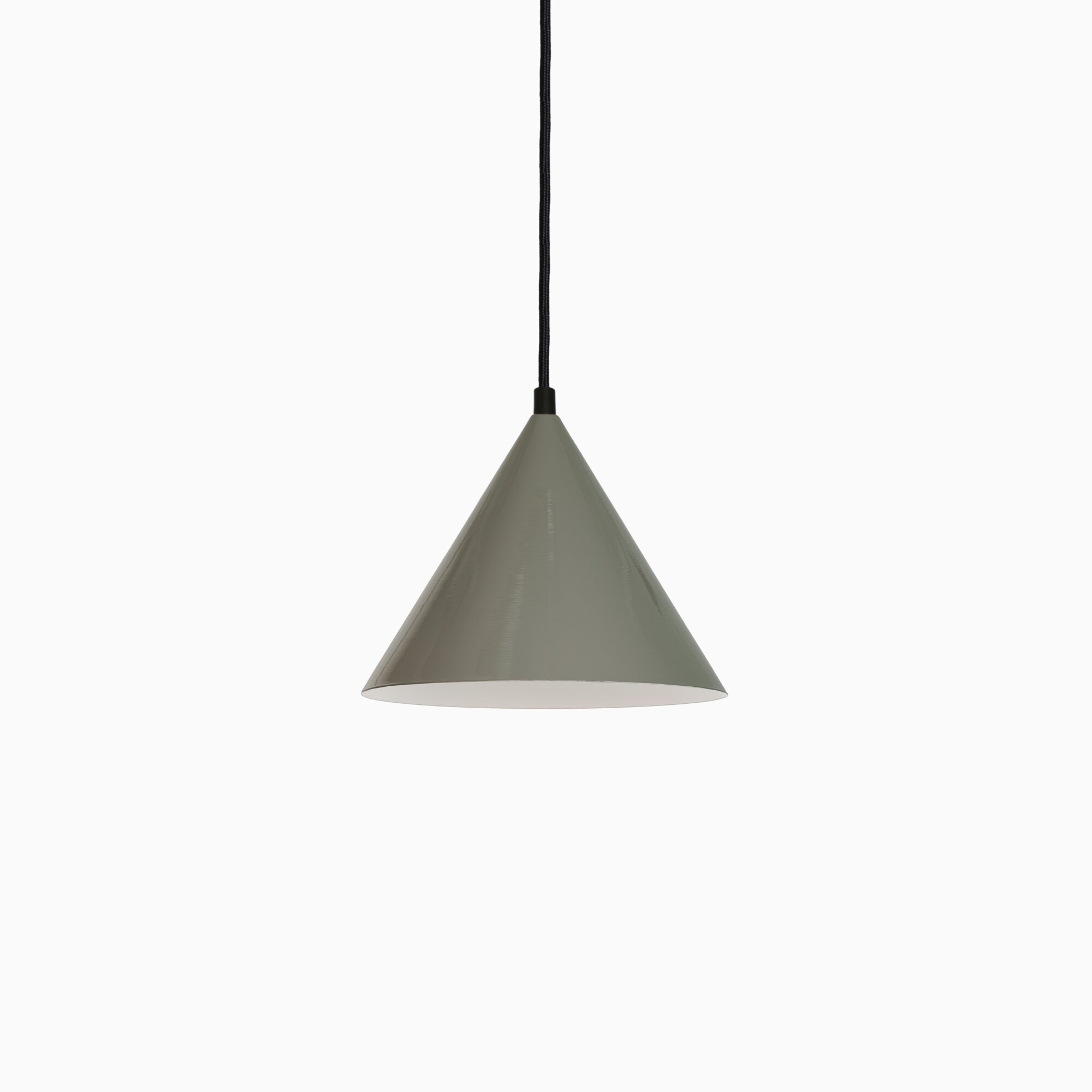 Product Image for Taklampa Zwickau 200 mm mossgrå