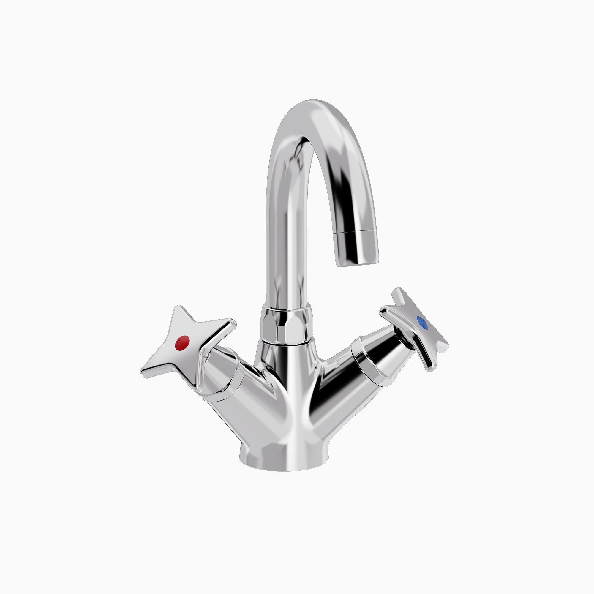Product Image for Tvättställsblandare Funkis förkromad